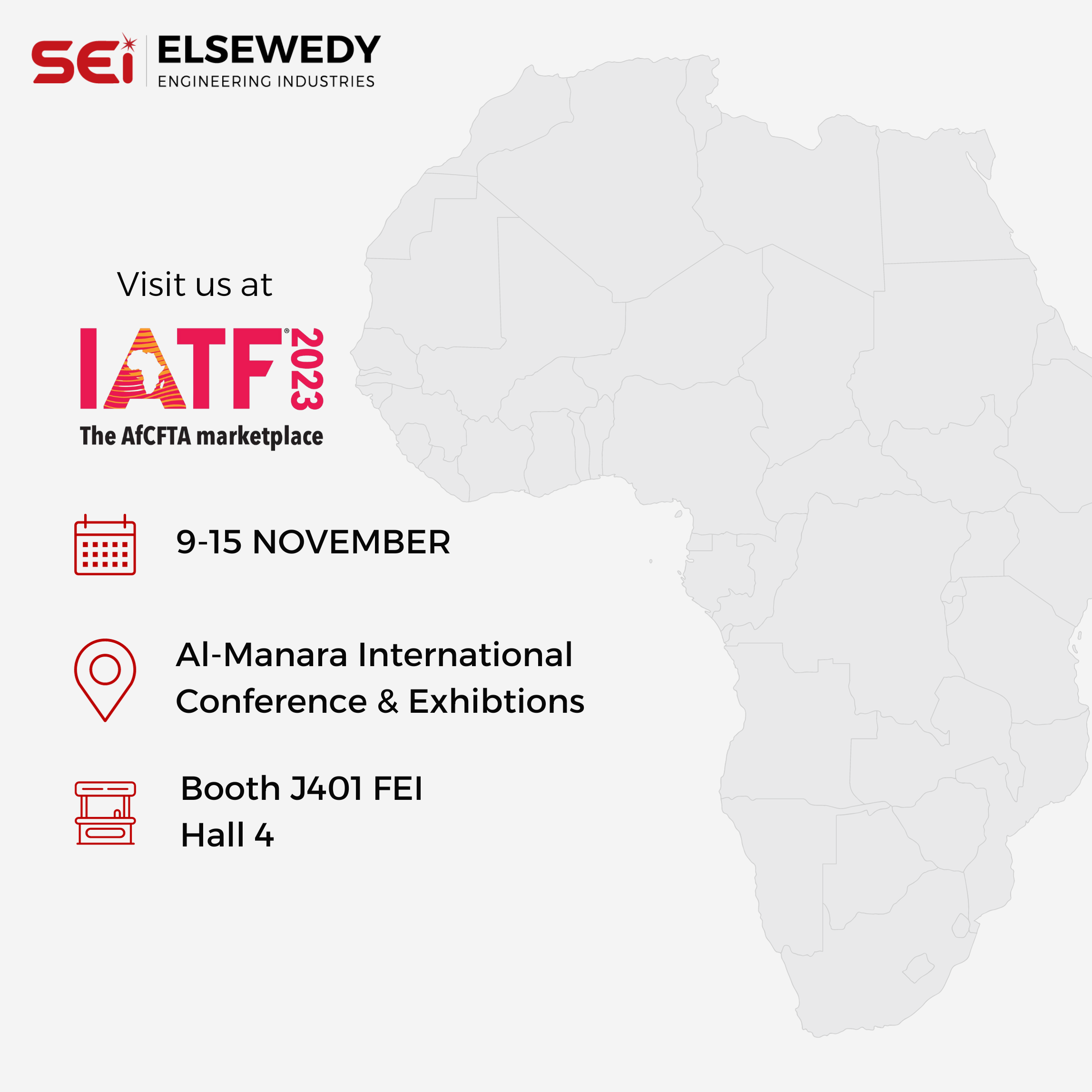 WE ARE EXHIBITING AT IATF